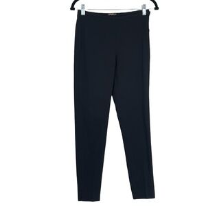 J. McLaughlin Women's Black Elastic Waist Comfort Ankle Leggings Pants‎ Size 2